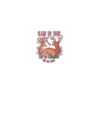 Save the forest model alb pe tricou