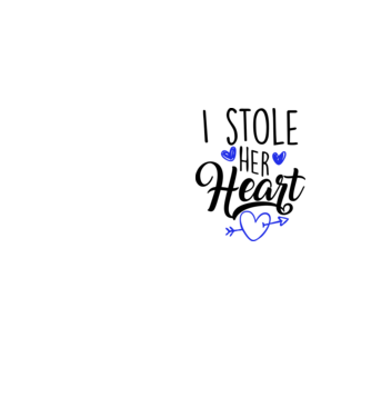 Cuplu I stole her heart model galben neon pe tricou