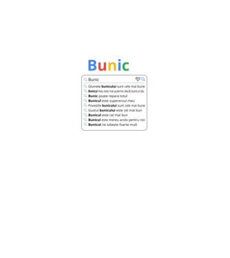 căutare Google Bunic model negru pe tricou