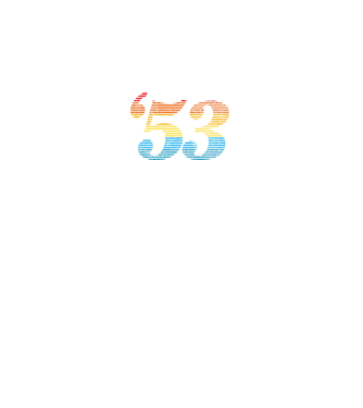 Retro Birthday 1953 model alb pe tricou
