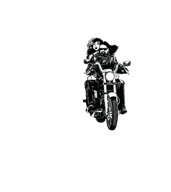 datorită ei pot fi sălbatic, liber și în siguranță - ea este îngerul meu păzitor model alb pe tricou