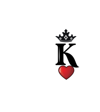 Cuplu HeartKing model galben neon pe tricou