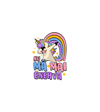 Nu mă mai enerva model negru pe tricou