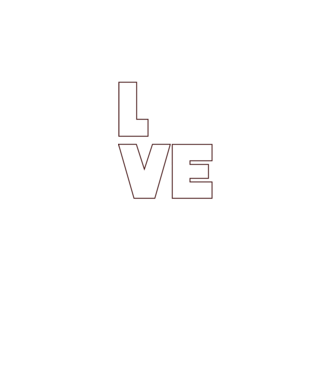 Love pingpong model negru pe tricou