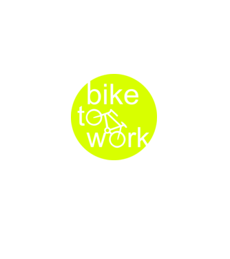 bike to work model negru pe tricou