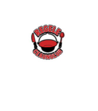 Regele - ceaunului! model alb pe tricou