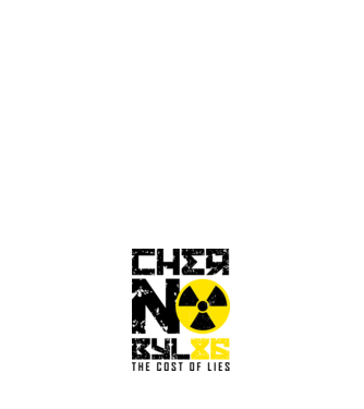 'Chernobyl ''86' model negru pe tricou