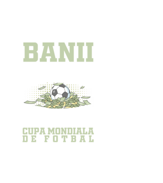 Banii nu aduc fericirea model alb pe tricou