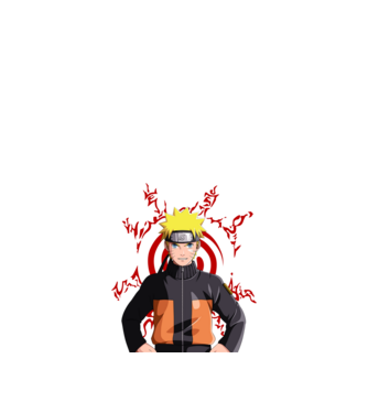 NARUTO model negru pe tricou