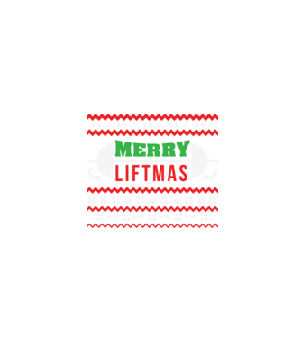 Merry liftmas 2 model negru pe tricou