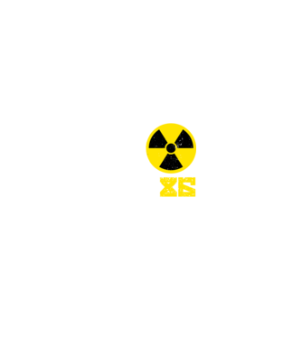 'Chernobyl ''86 3 culori' model negru pe tricou