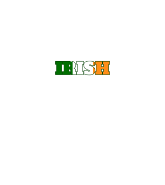 Everyone is irish flag model negru pe tricou