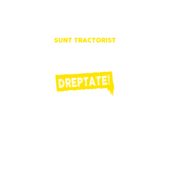 sunt TRACTORIST, pentru a economisi timp, să reținem că am întotdeauna dreptate model negru pe tricou
