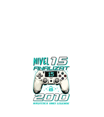 Nivel finalizat 15 2010 model alb pe tricou
