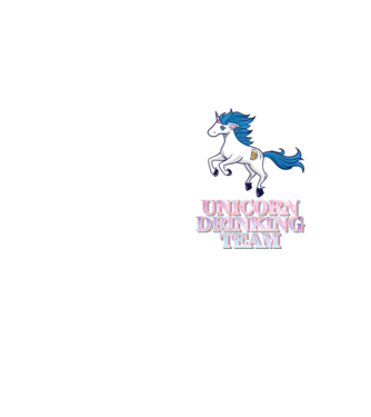 Unicorn drinking team model galben neon pe tricou