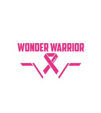 WONDER WARRIOR model negru pe tricou