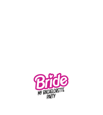 Bride Barbie model negru pe tricou
