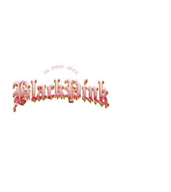 BLACPINK in your area model alb pe tricou