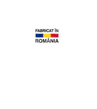 Fabricat în România model negru pe tricou
