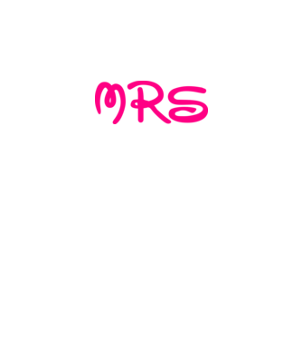 Mrs model alb pe tricou