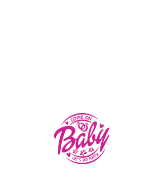 Bride Barbies Baby lets go party model negru pe tricou