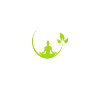 meditation leaf model negru pe tricou