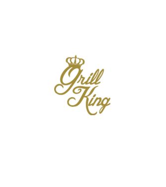 Grill King model negru pe tricou