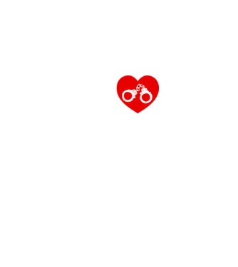 I love my wife model negru pe tricou