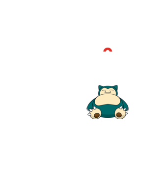 Keep Calm Snorlax model galben neon pe tricou