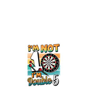 Darts Birthday 10 years old model negru pe tricou