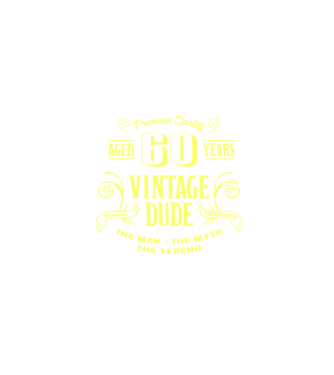 Vintage Dude - 60 model roșu pe tricou