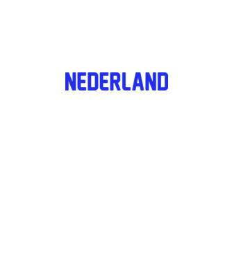 Nederland model alb pe tricou
