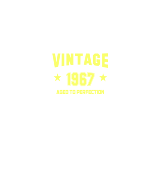 Vintage - 1967 model negru pe tricou