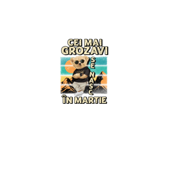 RETRO teddy MARTIE model negru pe tricou