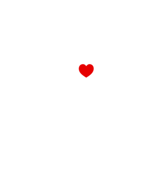 i love u model negru pe tricou