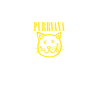 PURRVANA model turcoaz pe tricou
