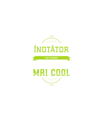Sunt înotător, la fel ca toți ceilalți, dar mult mai cool model negru pe tricou