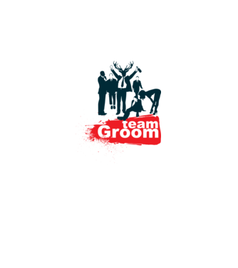 Reservoir Groom Team model alb pe tricou