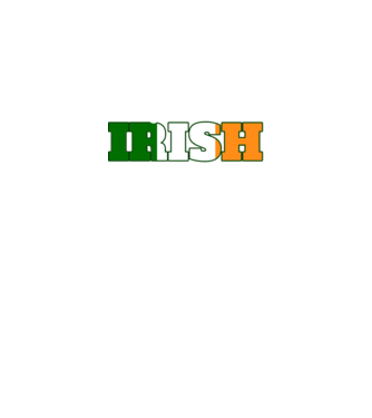 Everyone is irish flag model negru pe tricou