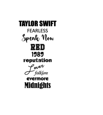 Taylor Swift Eras model albastru deschis pe tricou