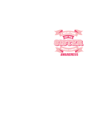 I wear pink for my sister model galben neon pe tricou