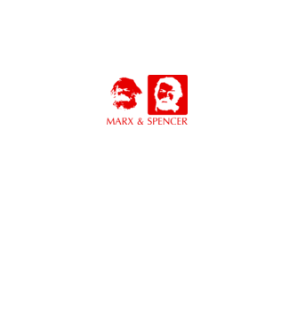 MARX and Spencer model negru pe tricou