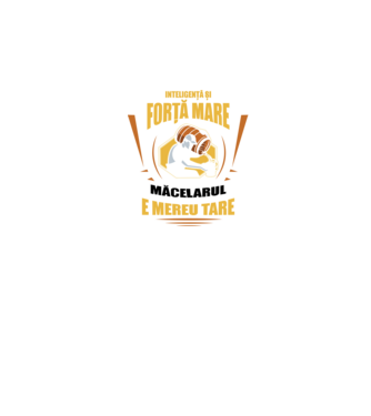 Inteligență și forță mare, barmanul e mereu tare model negru pe tricou
