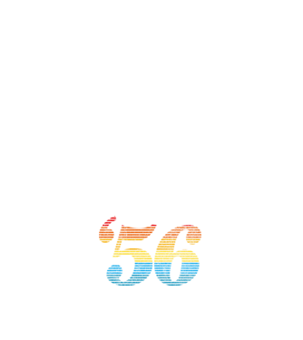 Retro Birthday 1956 model alb pe tricou