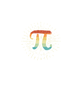 Retro Pi model negru pe tricou