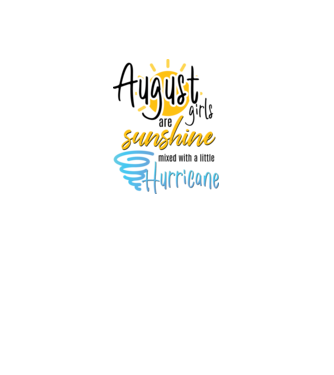 August Girls are Sunshine mixed with a little Hurricane model galben neon pe tricou