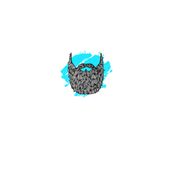 barba mea - regulile mele model negru pe tricou