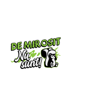 De mirosit nu sunt model negru pe tricou