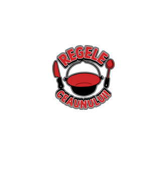 Regele - ceaunului! model alb pe tricou