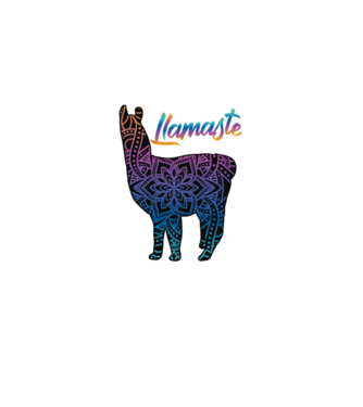 Lamaste color2-01 model negru pe tricou